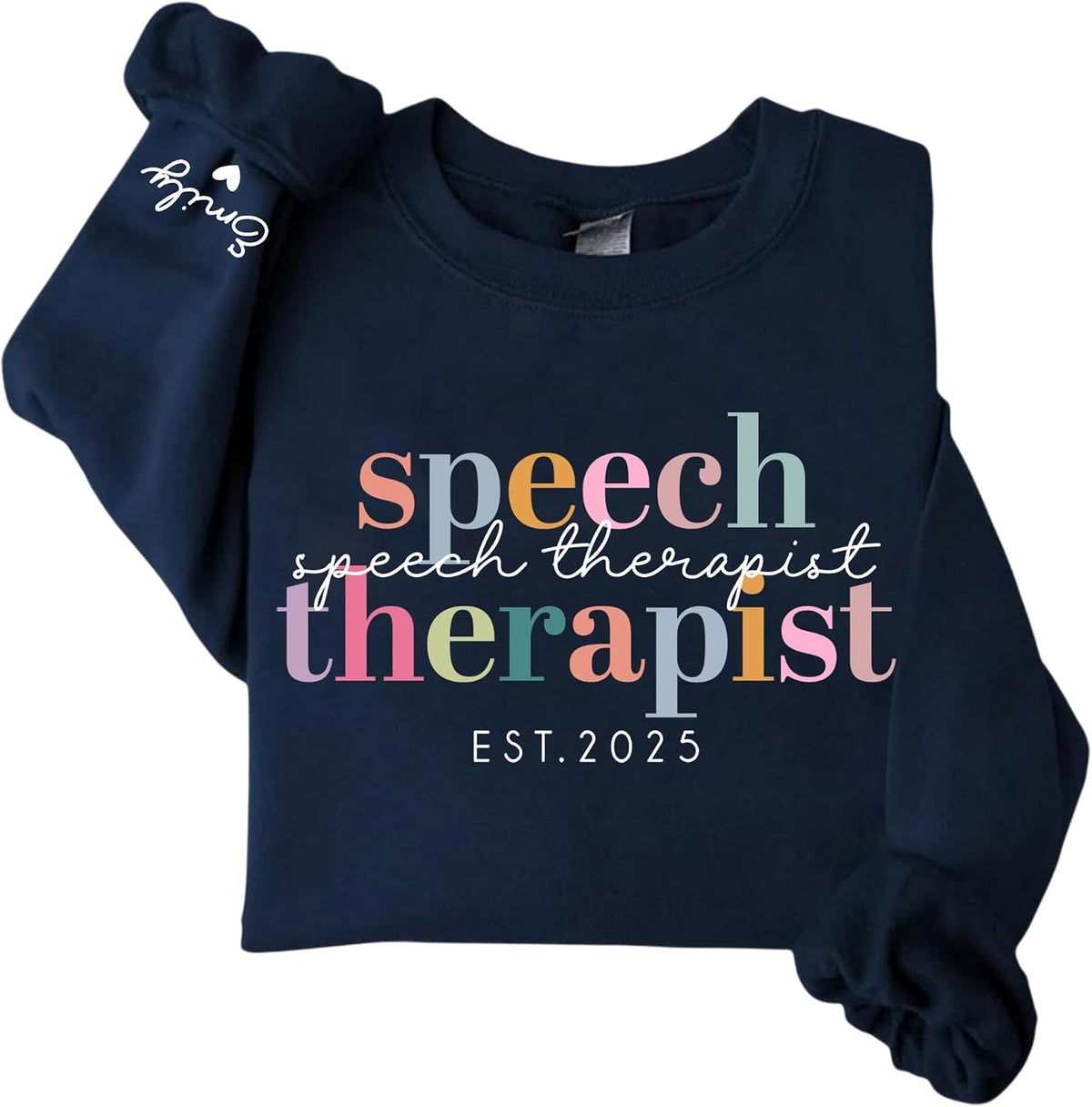 Custom Speech Therapist Sweatshirt, Personalized Speech Therapist Shirt, Language Pathologist, SLP Professional Gifts -