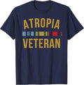 Atropia Veteran Flag T-Shirt - Navy Blue