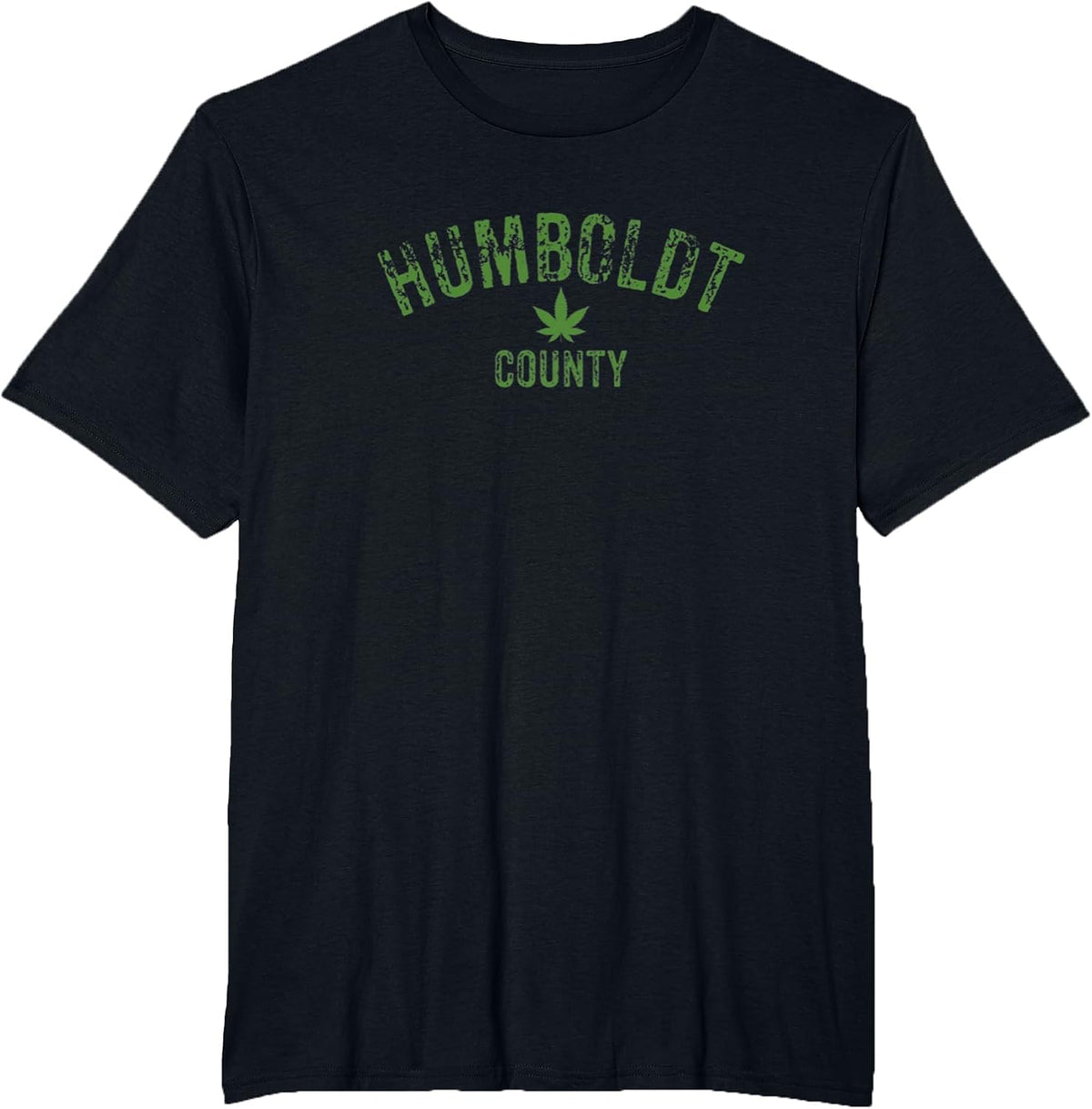 Humboldt County California Shirt Hemp Farmer Grower Tee T-Shirt - Black
