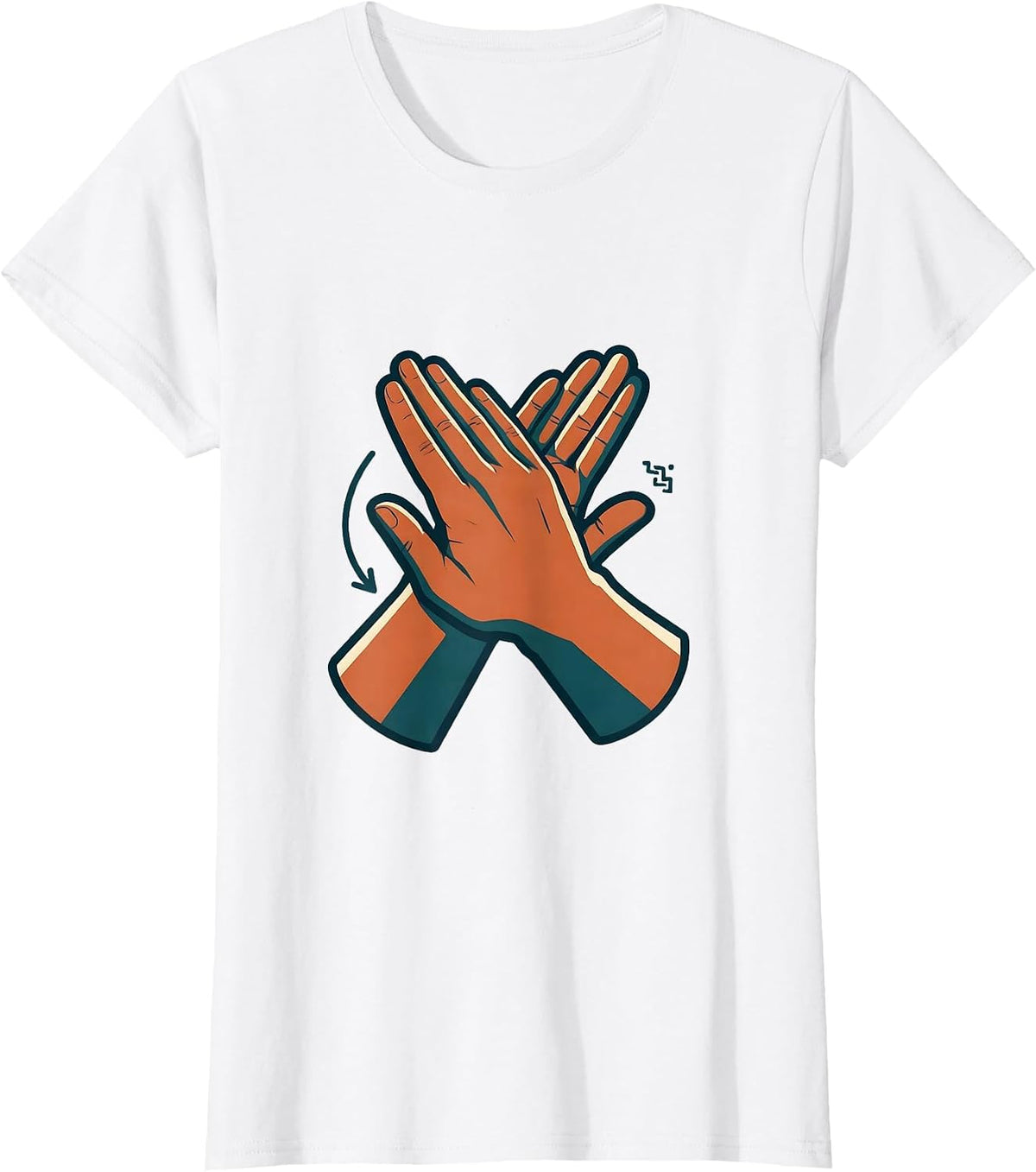 All Done ASL Sign Language Teacher Gift Awareness T-Shirt - White