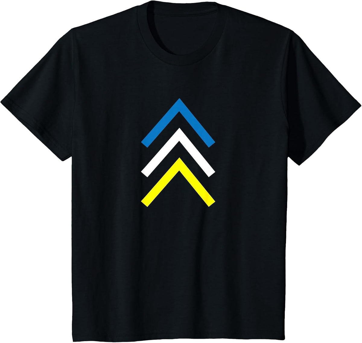 Down Syndrome Three Chromosome Arrows Awareness Month T-Shirt - Black