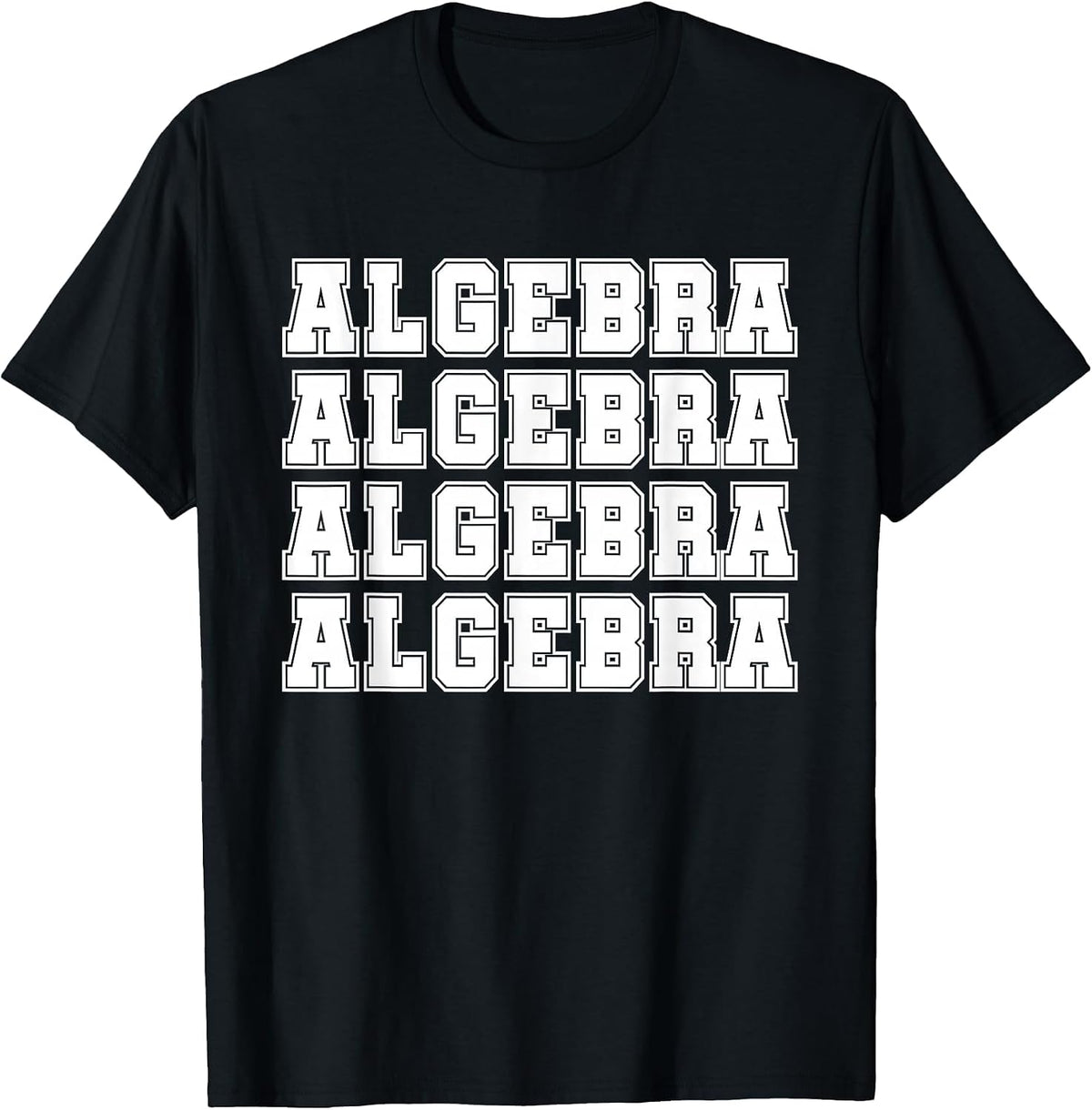 Algebra Teacher T-Shirt - Black