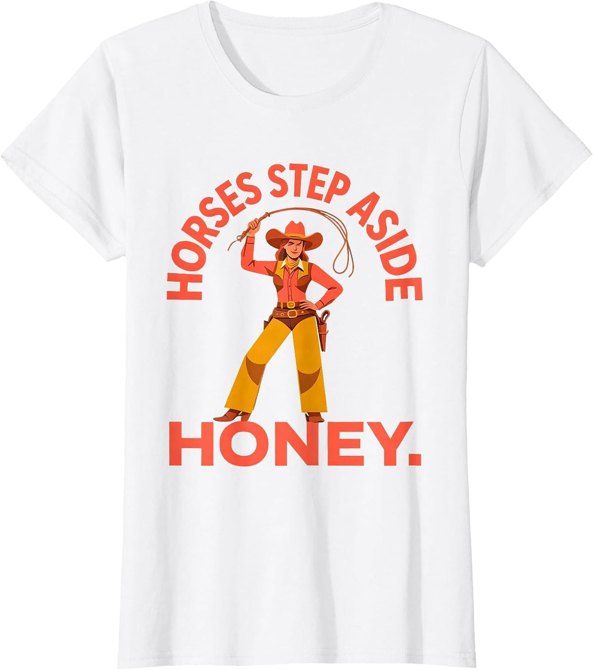 Save A Horse Ride A Cowboy Western Design T-Shirt - White