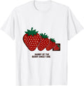 Men's Nanny Of The Berry Sweet One First Birthday Strawberry T-Shirt - White
