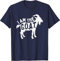 I Am The Goat - Farm Animal Lover Rancher Farmer Farming T-Shirt - Navy Blue