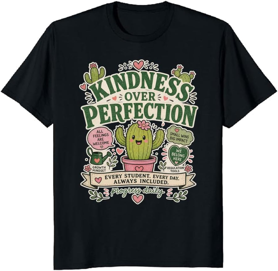 Special Education Teacher T-Shirt Celebrate Every Win Doodle Tee - S3