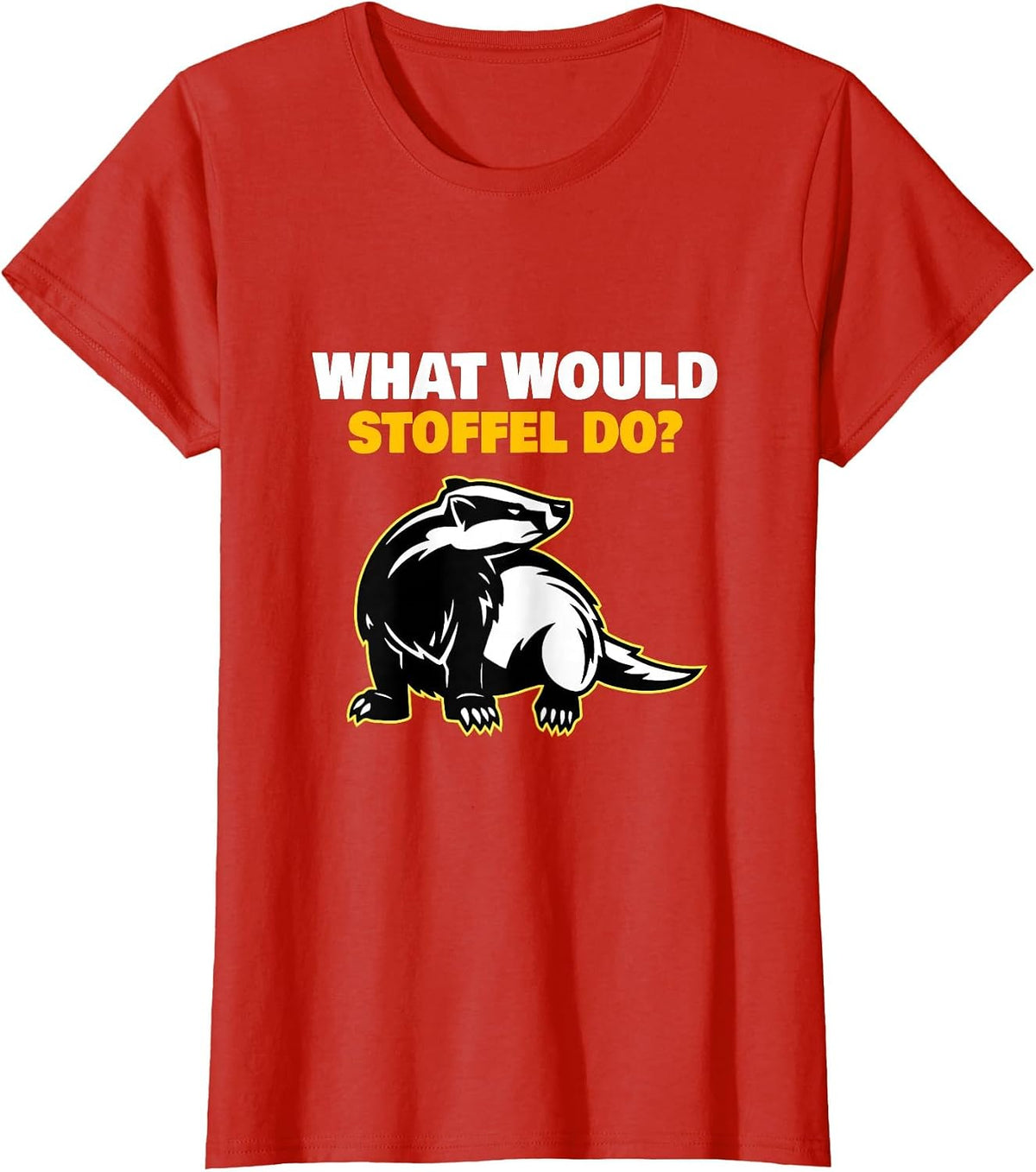 What Would Stoffel do? T-Shirt - Red