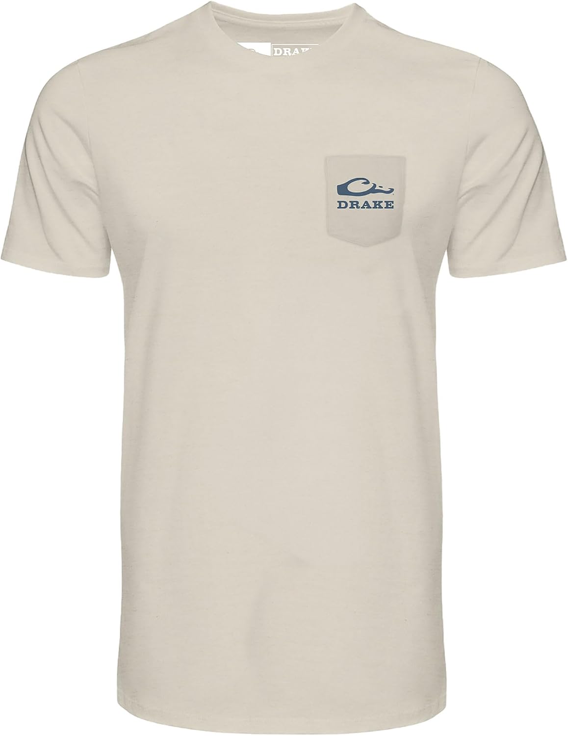 Drake Waterfowl Men's Old School Bar T-Shirt (DT9275) - Turtle Dove