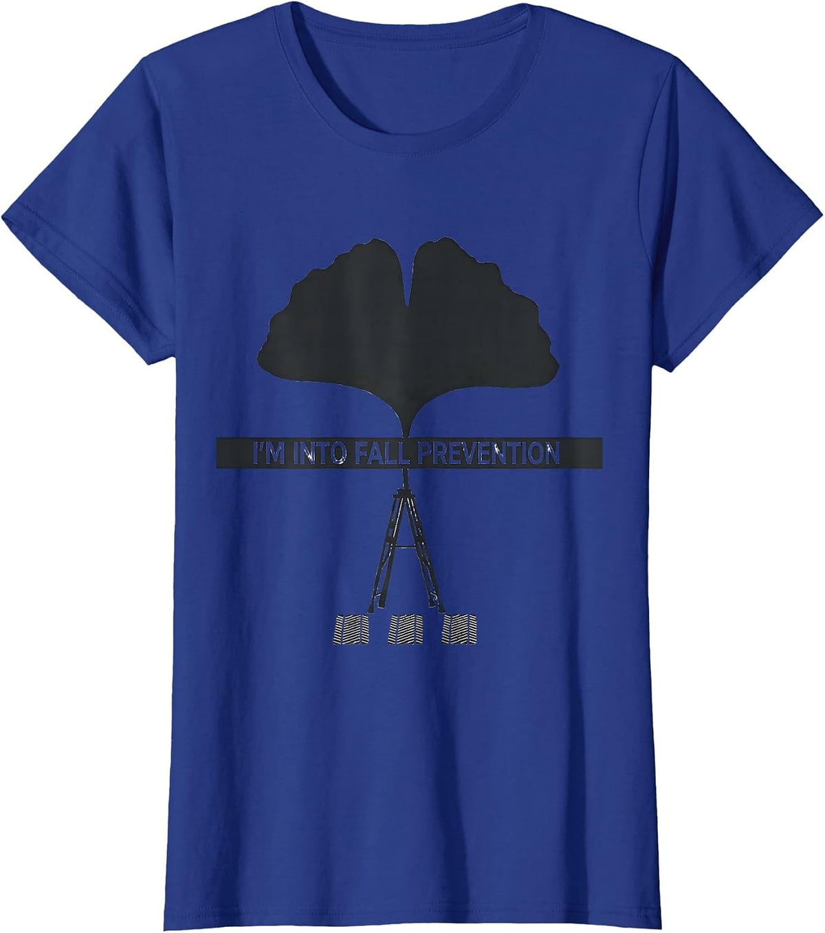 Women's I’m Into Fall Prevention Funny Nurse Physical Therapy PT OT T-Shirt - Royal Blue