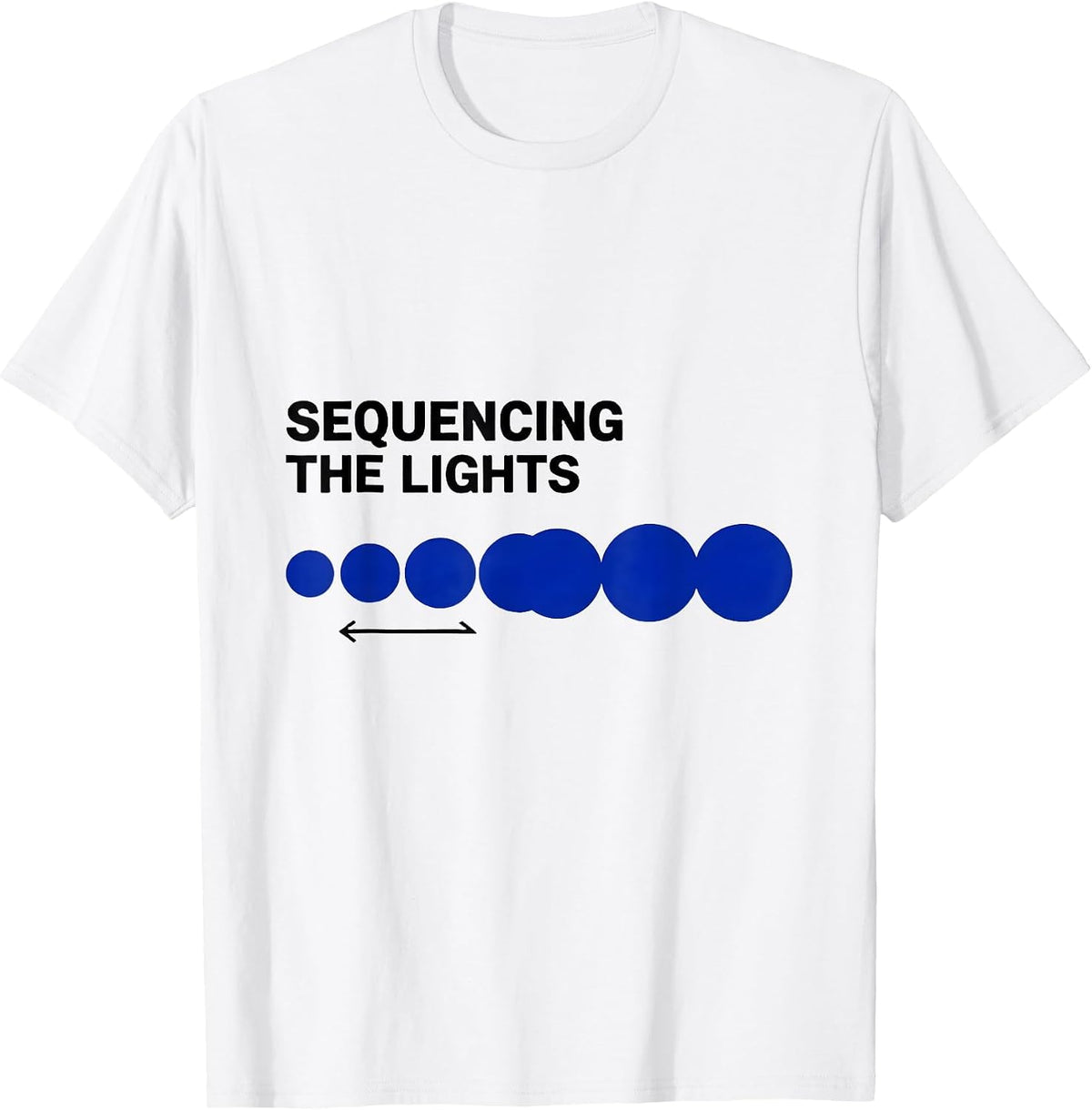 Men's Sequencing The Lights Occupational Therapy Christmas T-Shirt - White