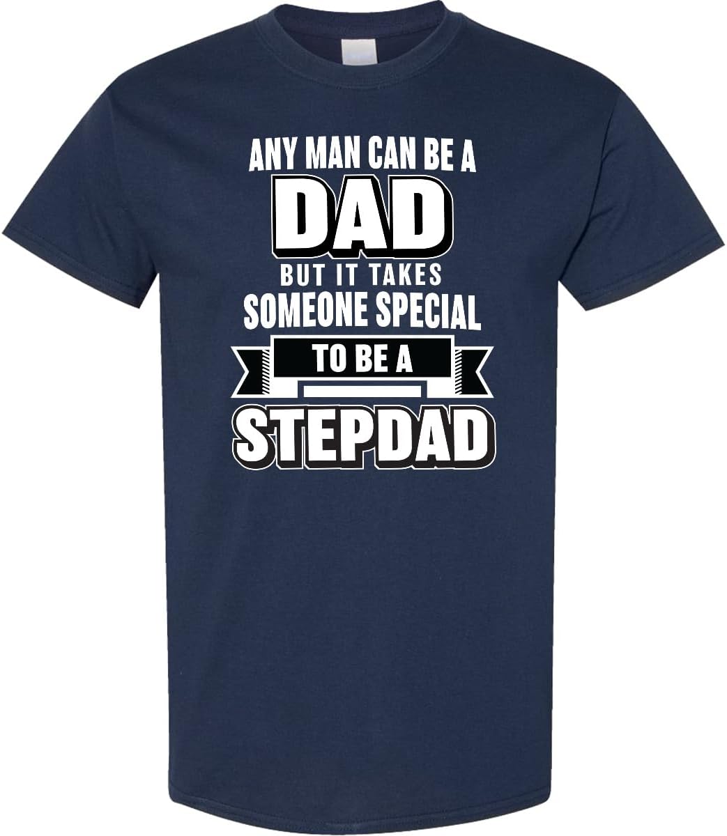 inktastic It Takes Someone Special to Be a Step Dad Men's T-Shirt Small Navy Blue 36217 - As Pictured