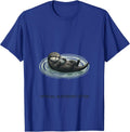 Official Sleepshirt Otter Funny Animal Lover Pajama T-Shirt - Royal Blue