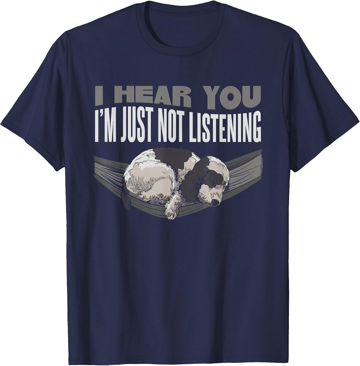Dog Breed Cocker Spaniel T-Shirt - Navy Blue