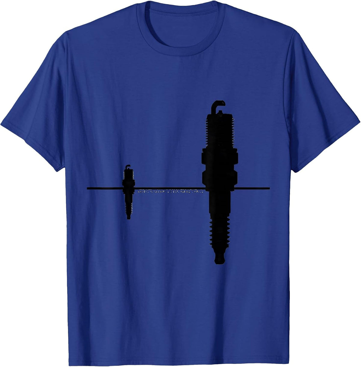 Any Engine Has A Plug Diesel Has A Glow Plug Mechanic T-Shirt - Royal Blue