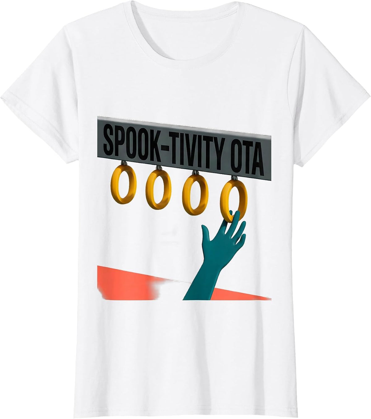 Women's Spook-tivity OTA Midcentury Modern Physical Therapy T-Shirt - White