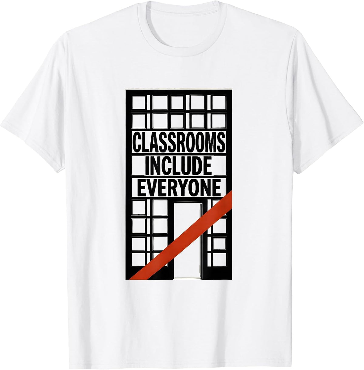 Men's Classrooms Include Everyone Special Education Teacher Autism T-Shirt - White