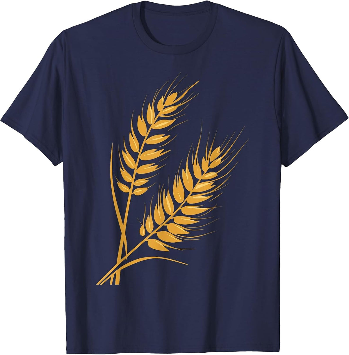 Wheat T-Shirt - Navy Blue