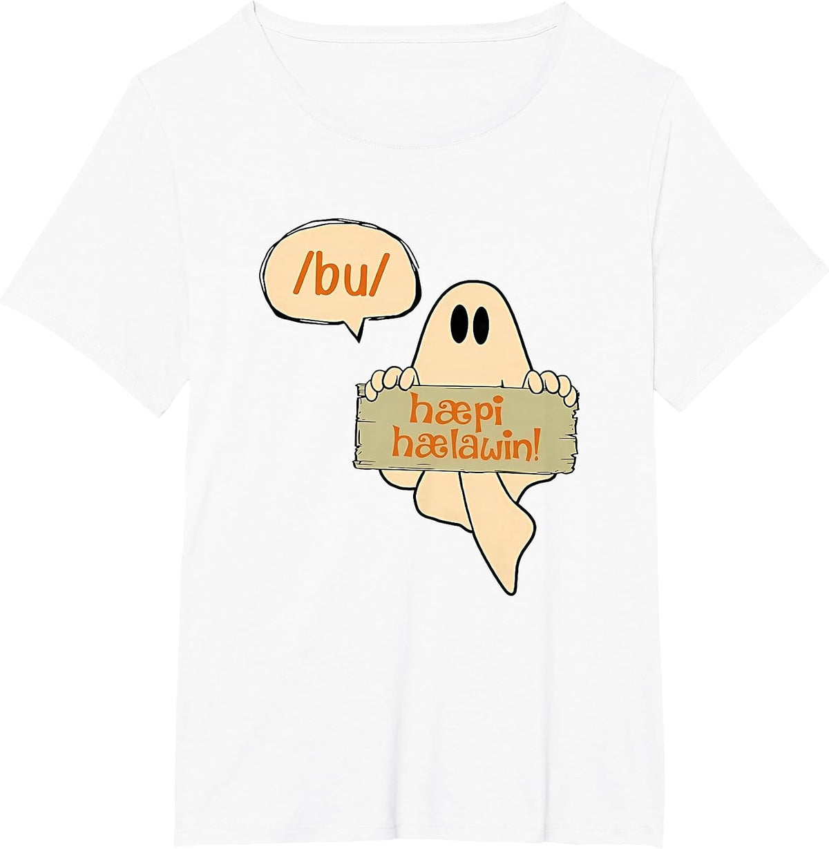 Speech Therapist Halloween Shirt SLP Halloween Phonetics T-Shirt - White