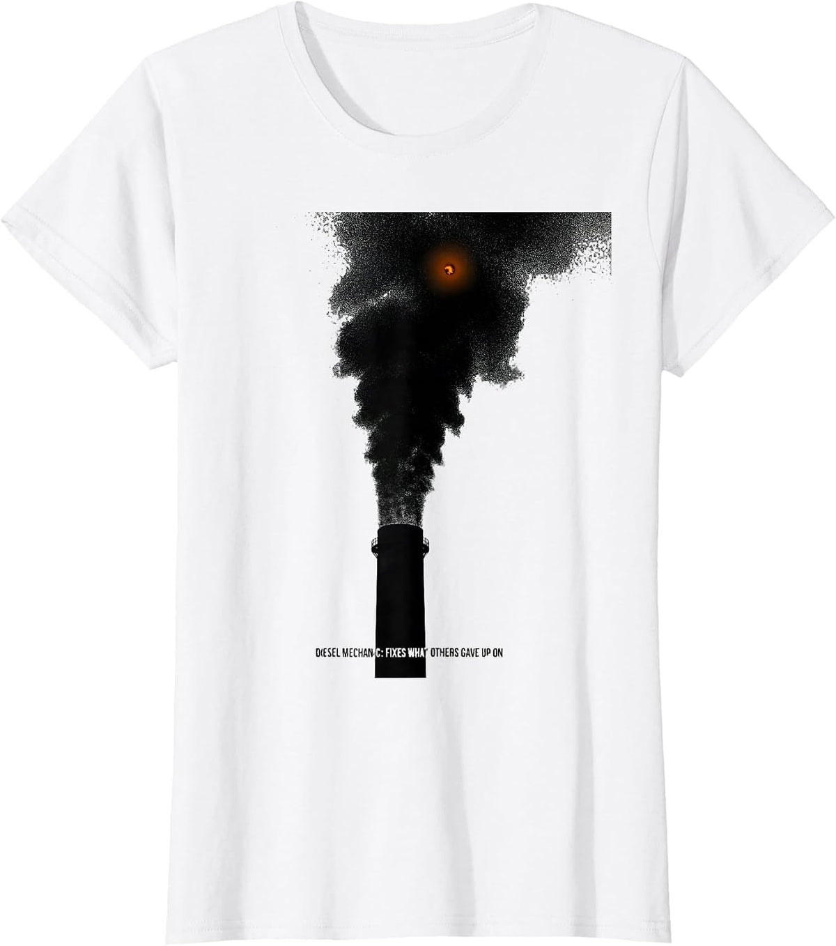 Women's Diesel Mechanic: Fixes What Others Gave Up On Funny T-Shirt - White