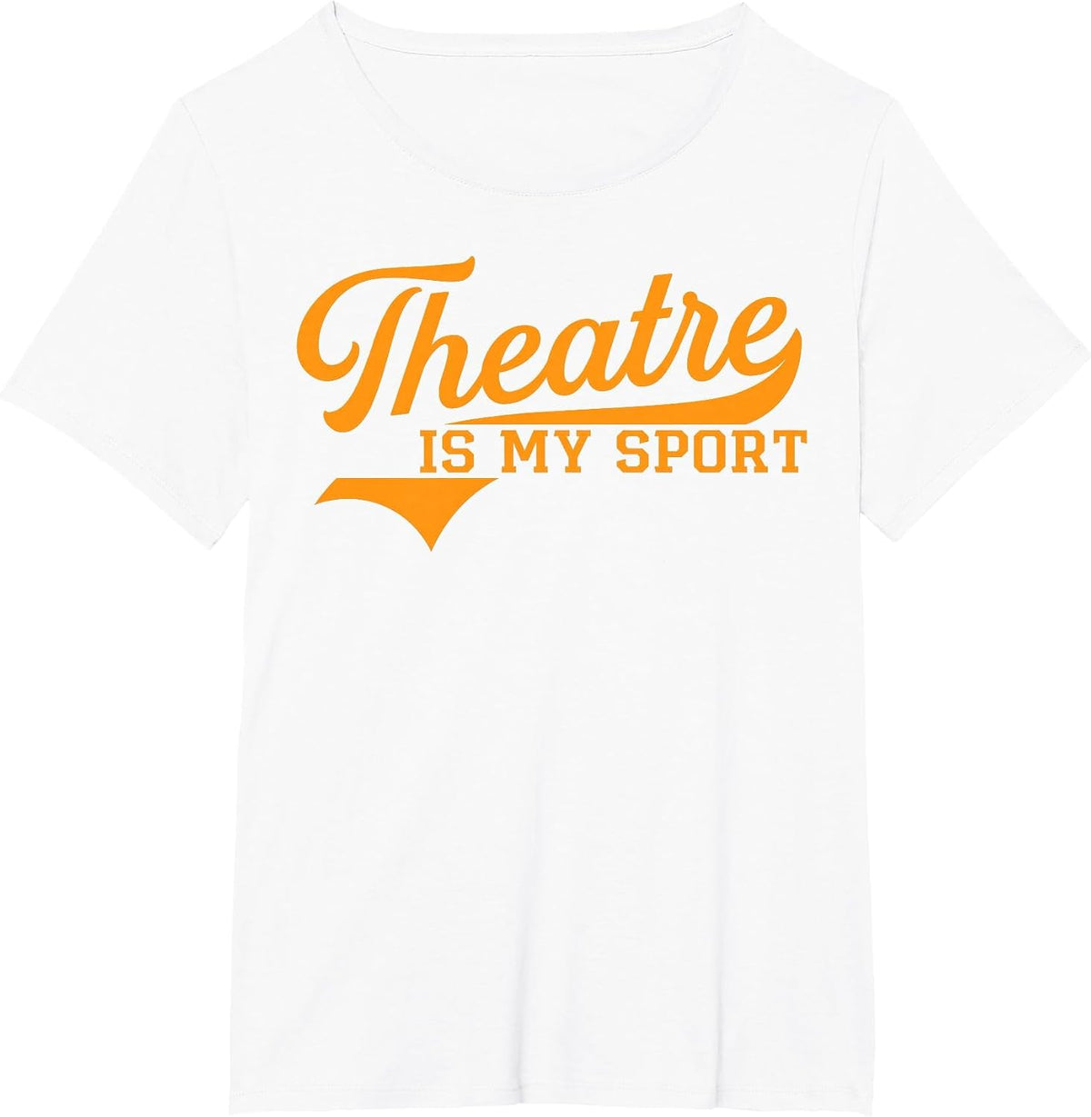 Theater is My Spot Funny Retro Vintage Theater Novelty T-Shirt - White
