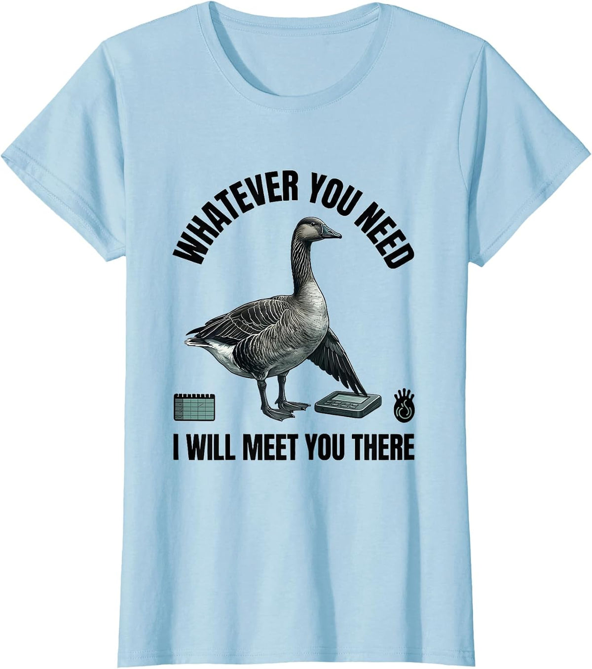 Women's Whatever You Need, I Will Meet You There Special Education T-Shirt - Baby Blue