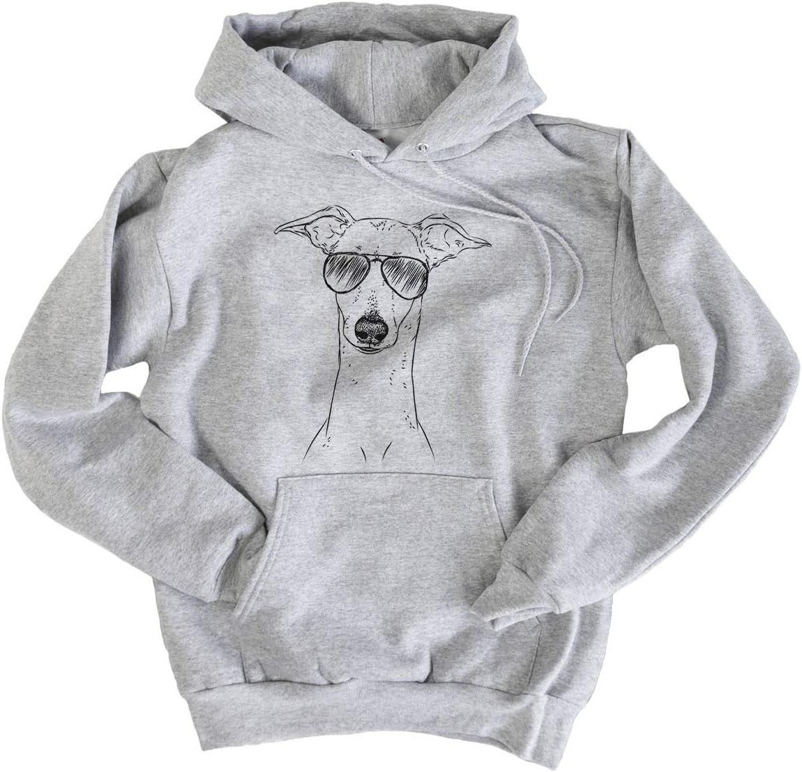 Aviator Pip the Italian Greyhound Dog Triblend T-Shirt - Pullover Hoodie Sweatshirt