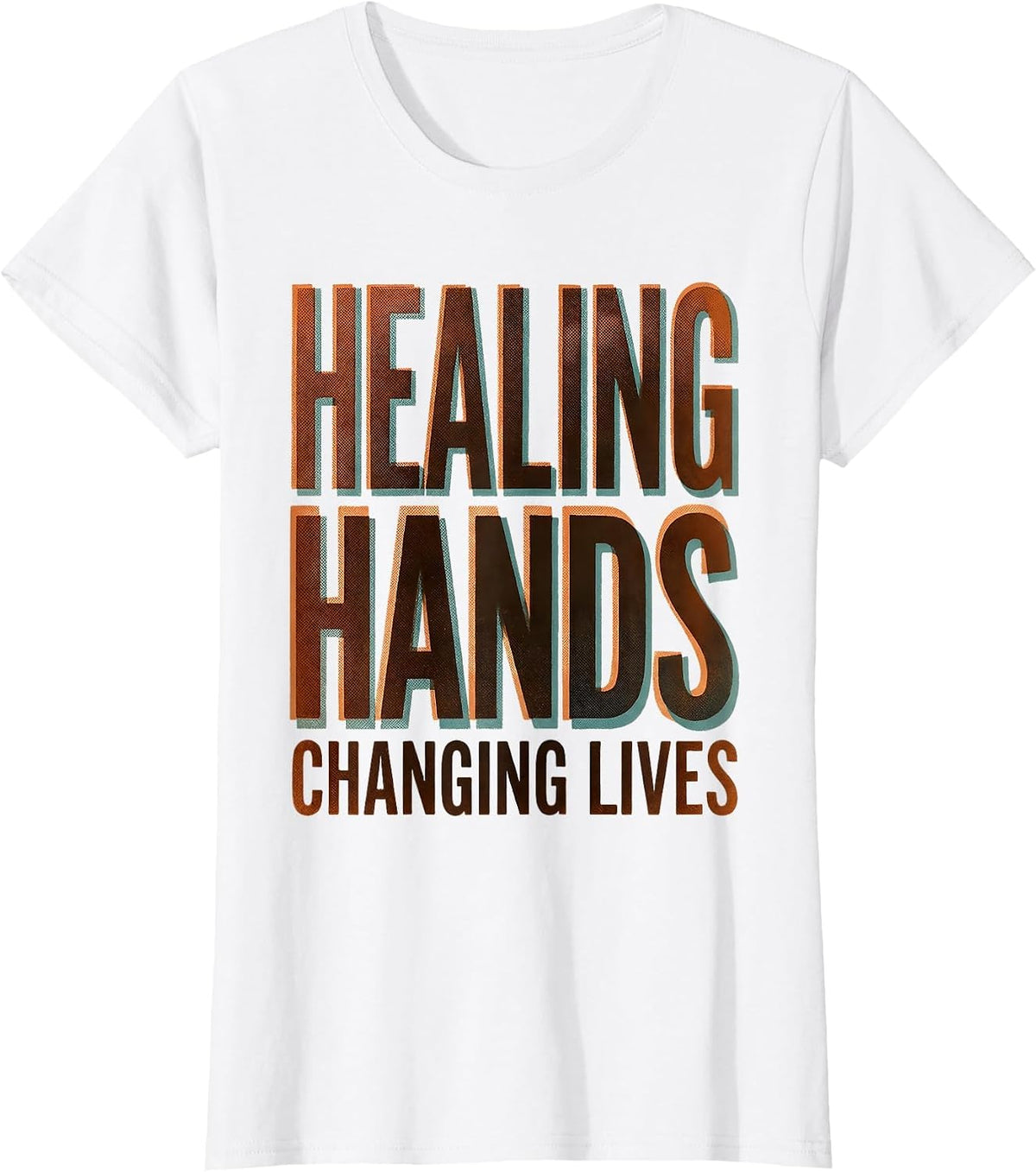 Healing Hands Changing Lives Occupational Therapy T-Shirt - White