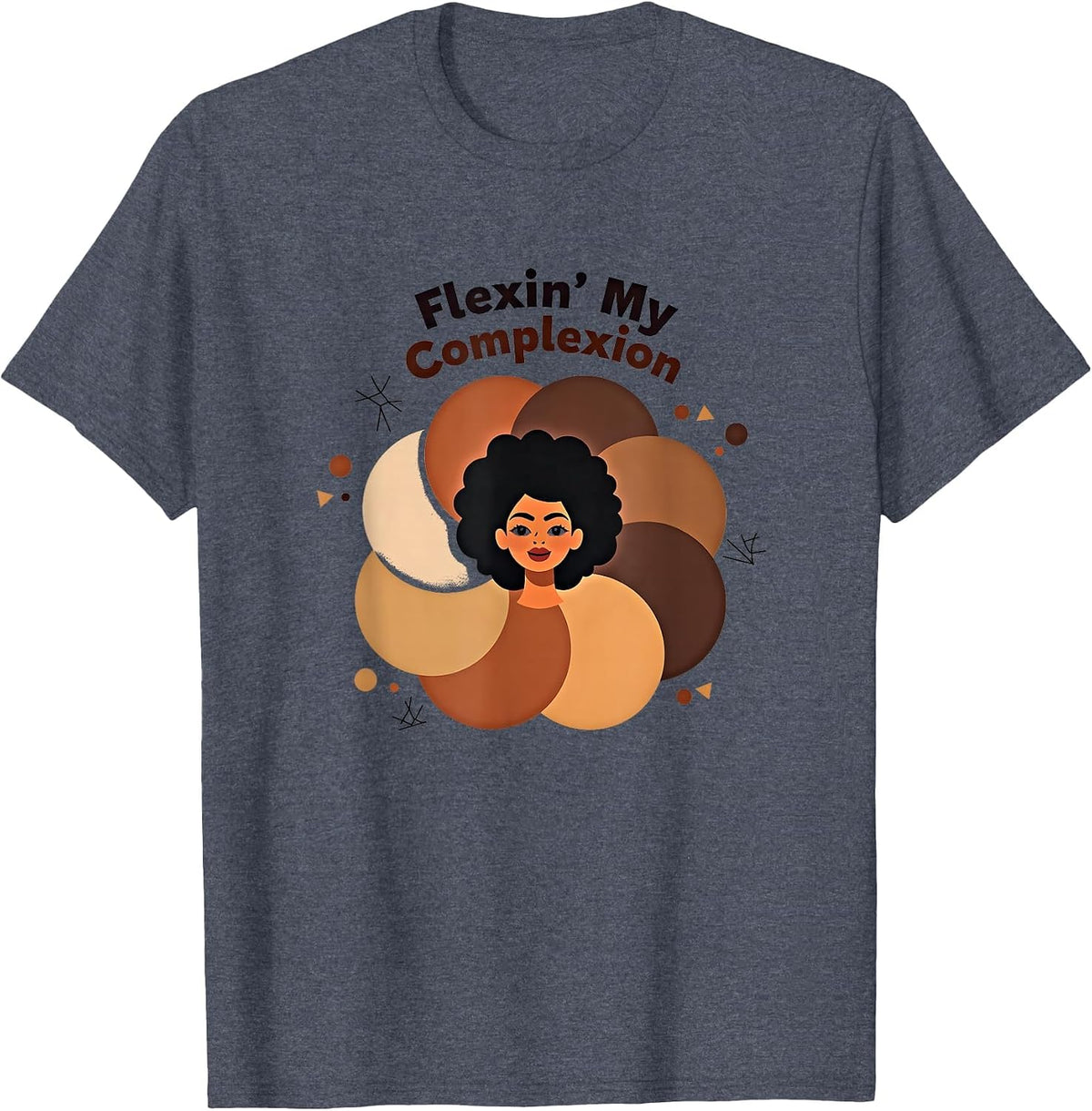 Mademark Swimming & Diving T-Shirt - Heather Blue-flexin' My Complexion