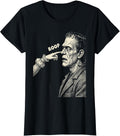 Funny Frankenstein Boop T-Shirt - Black
