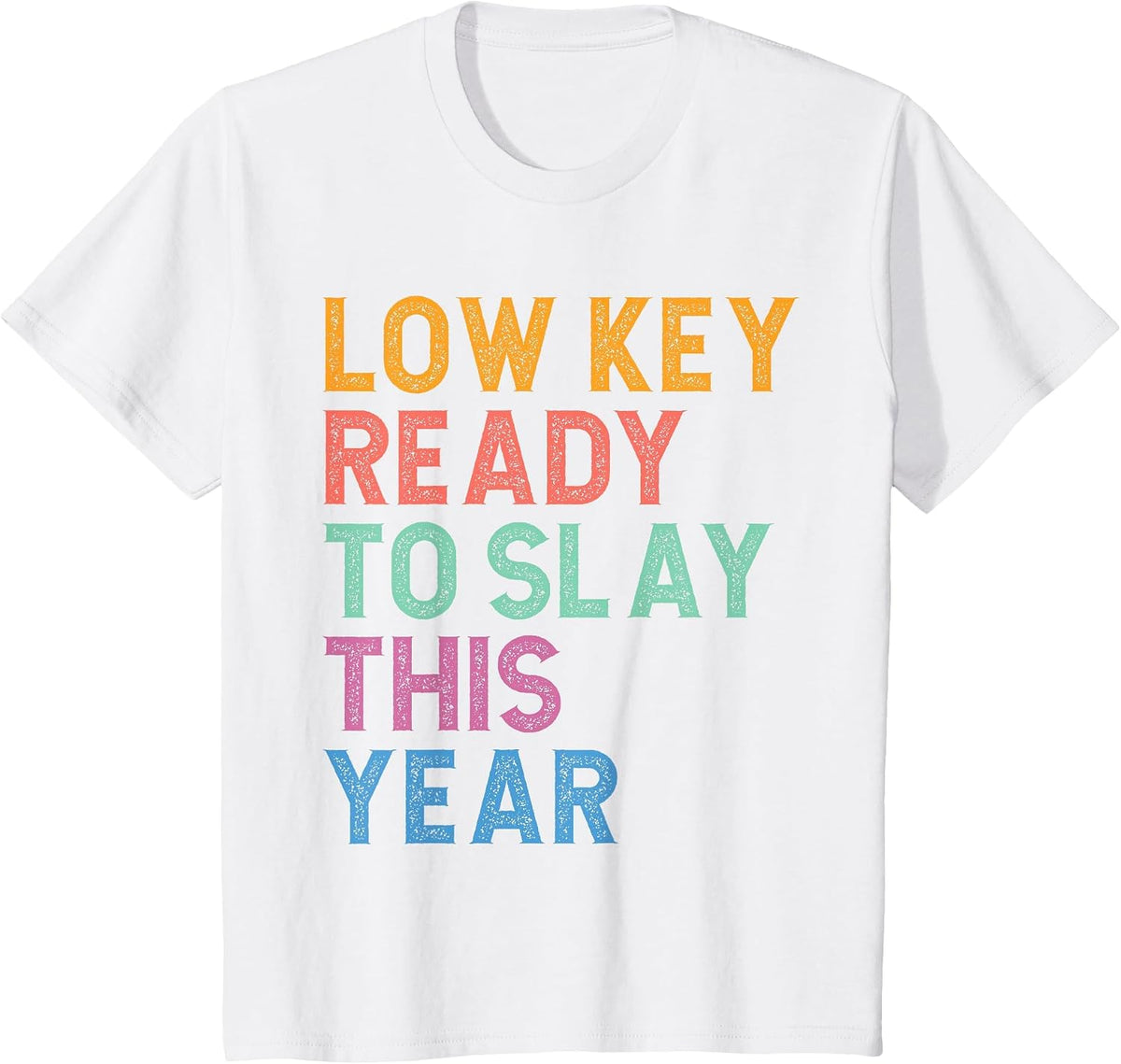 Gen Z Alpha Back to School Low Key Ready to Slay This Year T-Shirt - White