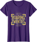 Women's I'm Wearing A Roaring Twenties Outfit Art Deco Party Costume T-Shirt - Purple