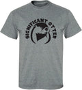 zerogravitee Significant Otter Adult Short Sleeve T-Shirt - Dark Heather
