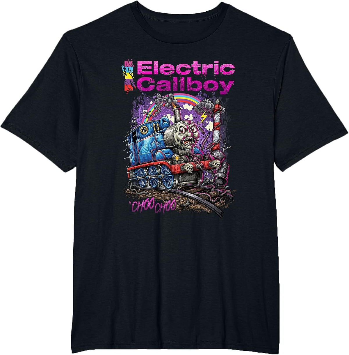 Choo Choo T-Shirt - Black