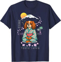 Cavalier King Charles Spaniel T-Shirt - Navy Blue