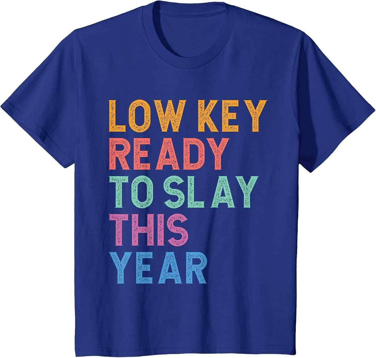 Gen Z Alpha Back to School Low Key Ready to Slay This Year T-Shirt - Royal Blue