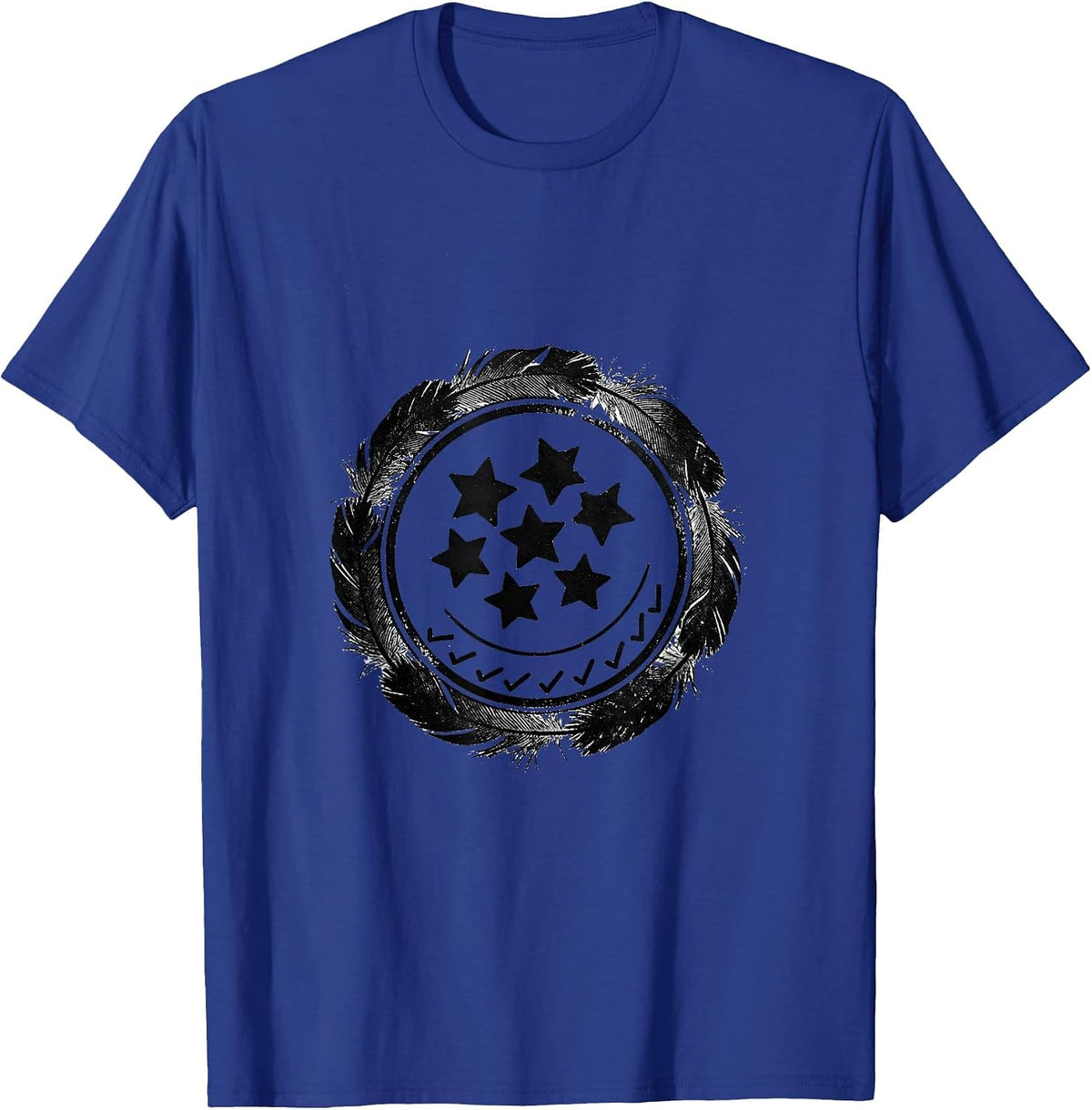 Men's Stamp Badge ABA RBT Therapist Occupational Pride T-Shirt - Royal Blue