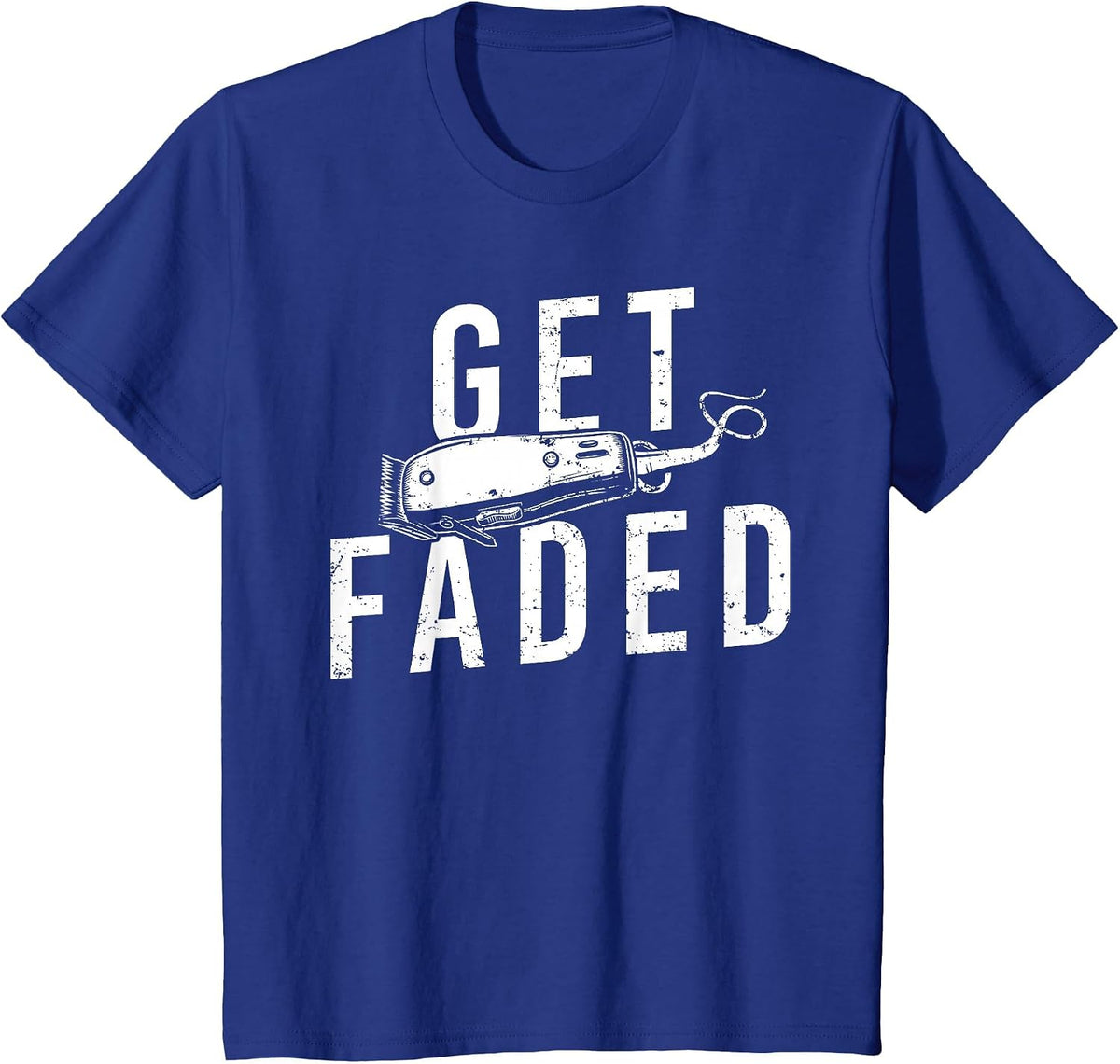 Cool Barber Design for Men Women Barber Barbershop Lovers T-Shirt - Royal Blue
