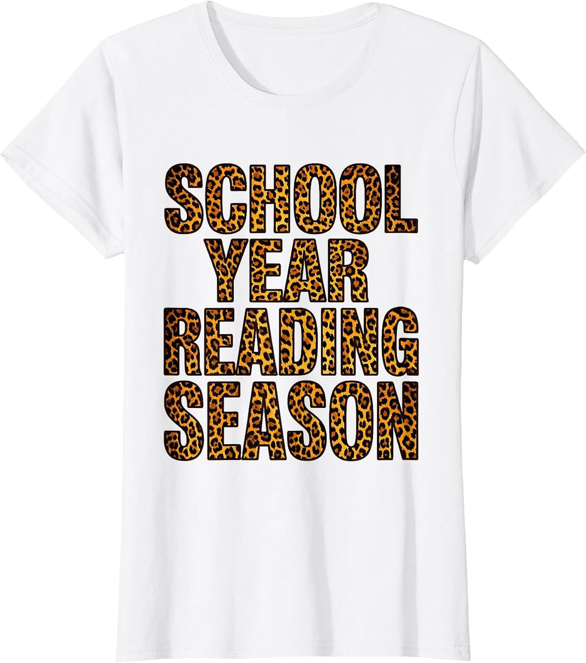 School Year Reading Season Book Characters Design T-Shirt - White
