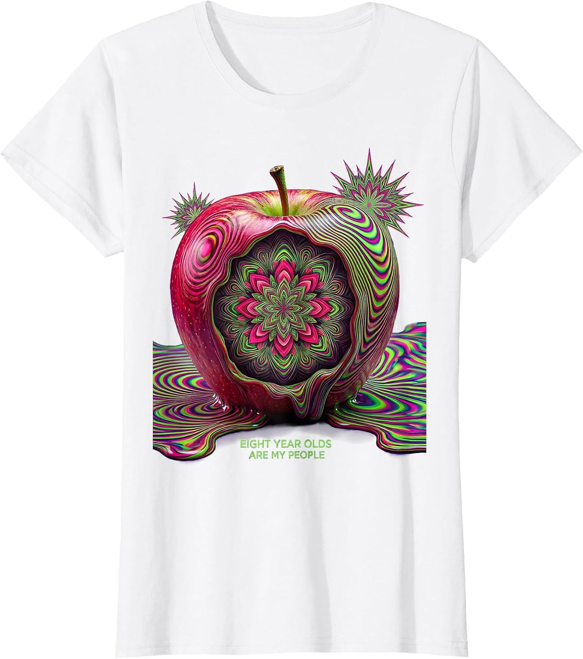 Eight Year Olds Are My People Third Grade Teacher T-Shirt - White