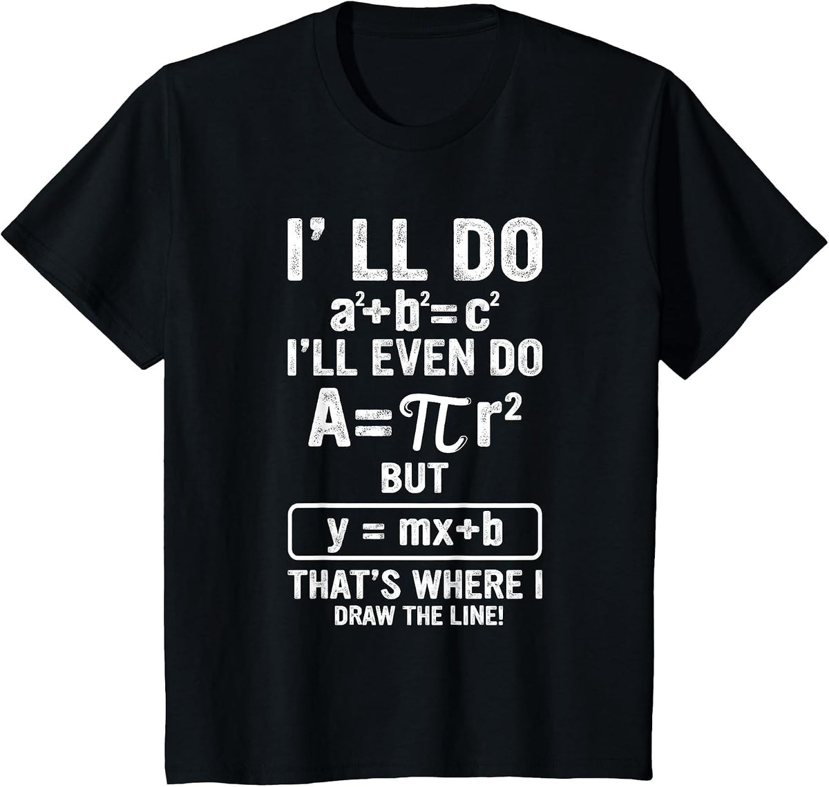 Funny Math Teacher Joke Men Women Fun Best Math Quotes T-Shirt - Black