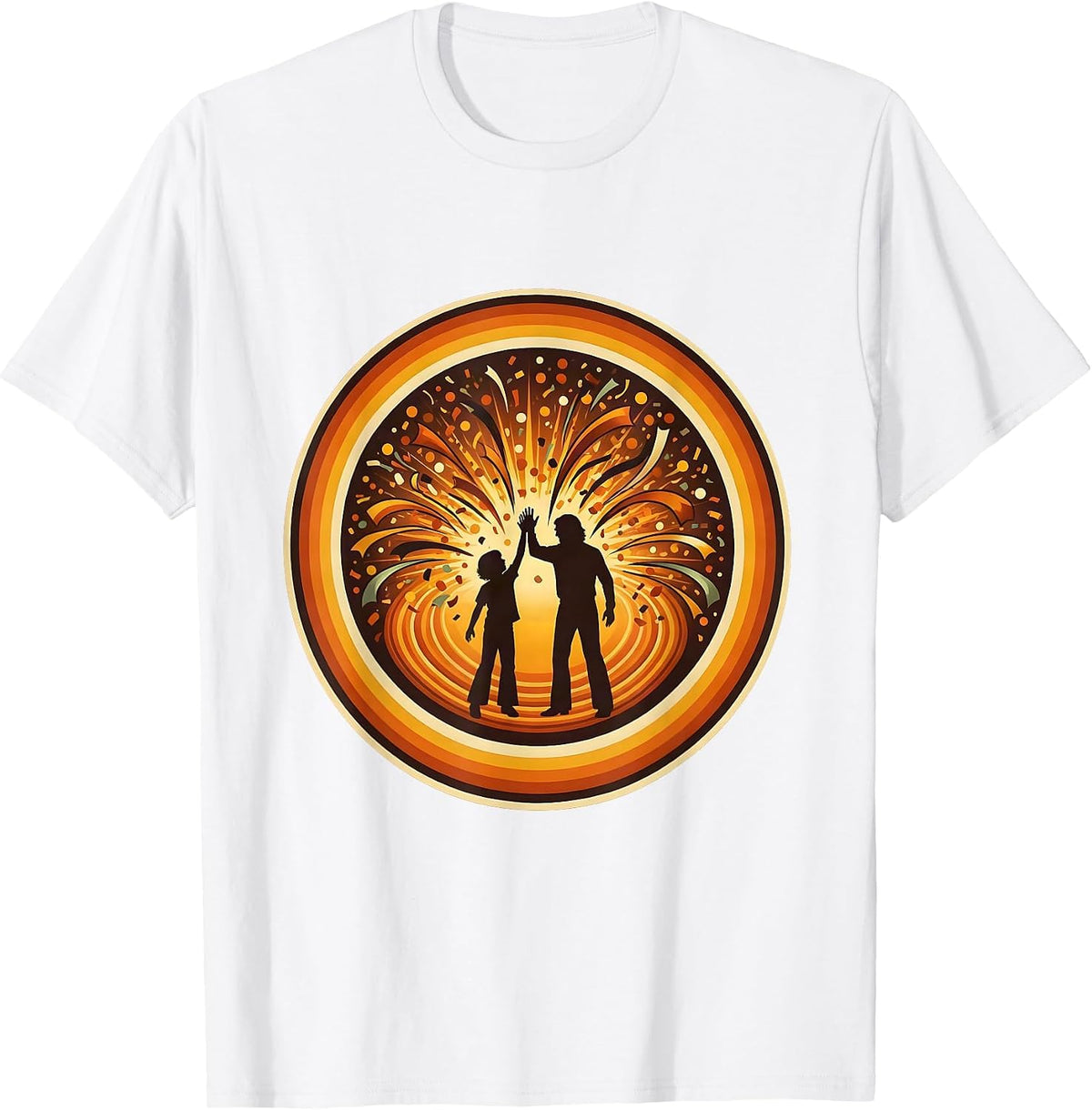 Men's Special Education Teacher High Five Celebration T-Shirt - White