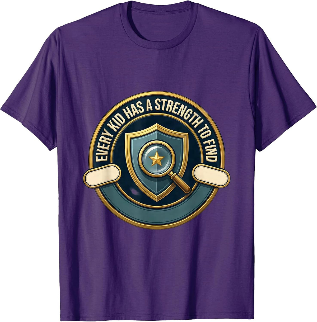Men's Every Kid Has A Strength To Find Special Education Teacher T-Shirt - Purple