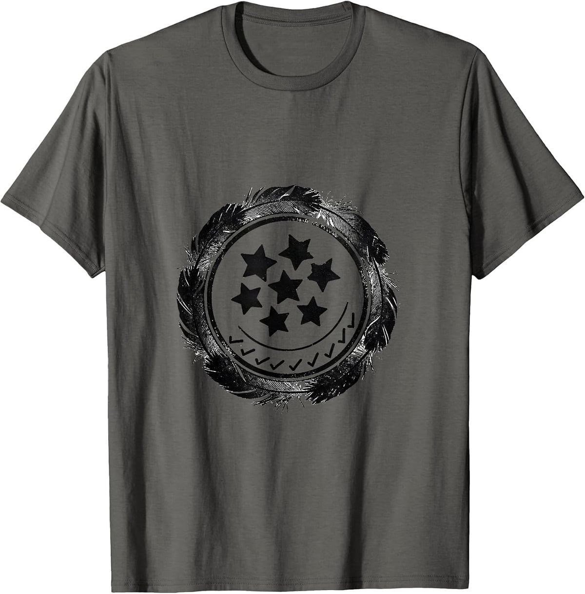 Men's Stamp Badge ABA RBT Therapist Occupational Pride T-Shirt - Asphalt Grey