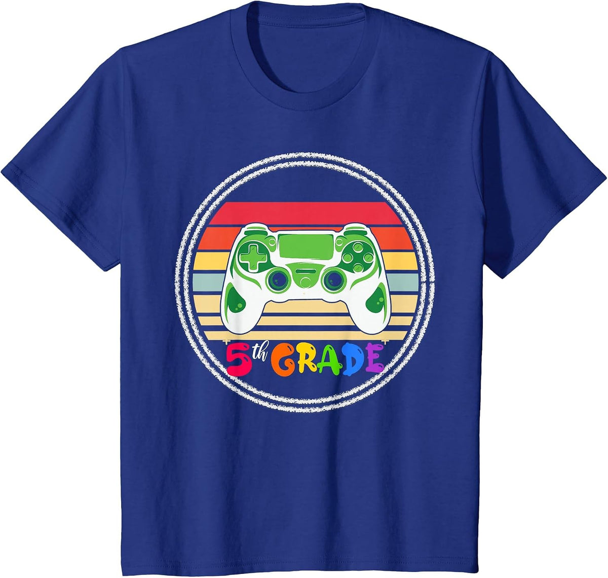 5th Grade Game On Fifth Grade Student Teacher School Design T-Shirt - Royal Blue