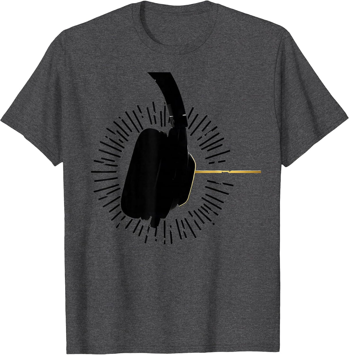 Men's Silhouette 911 Dispatcher Thin Line Tribute T-Shirt - Dark Heather Grey