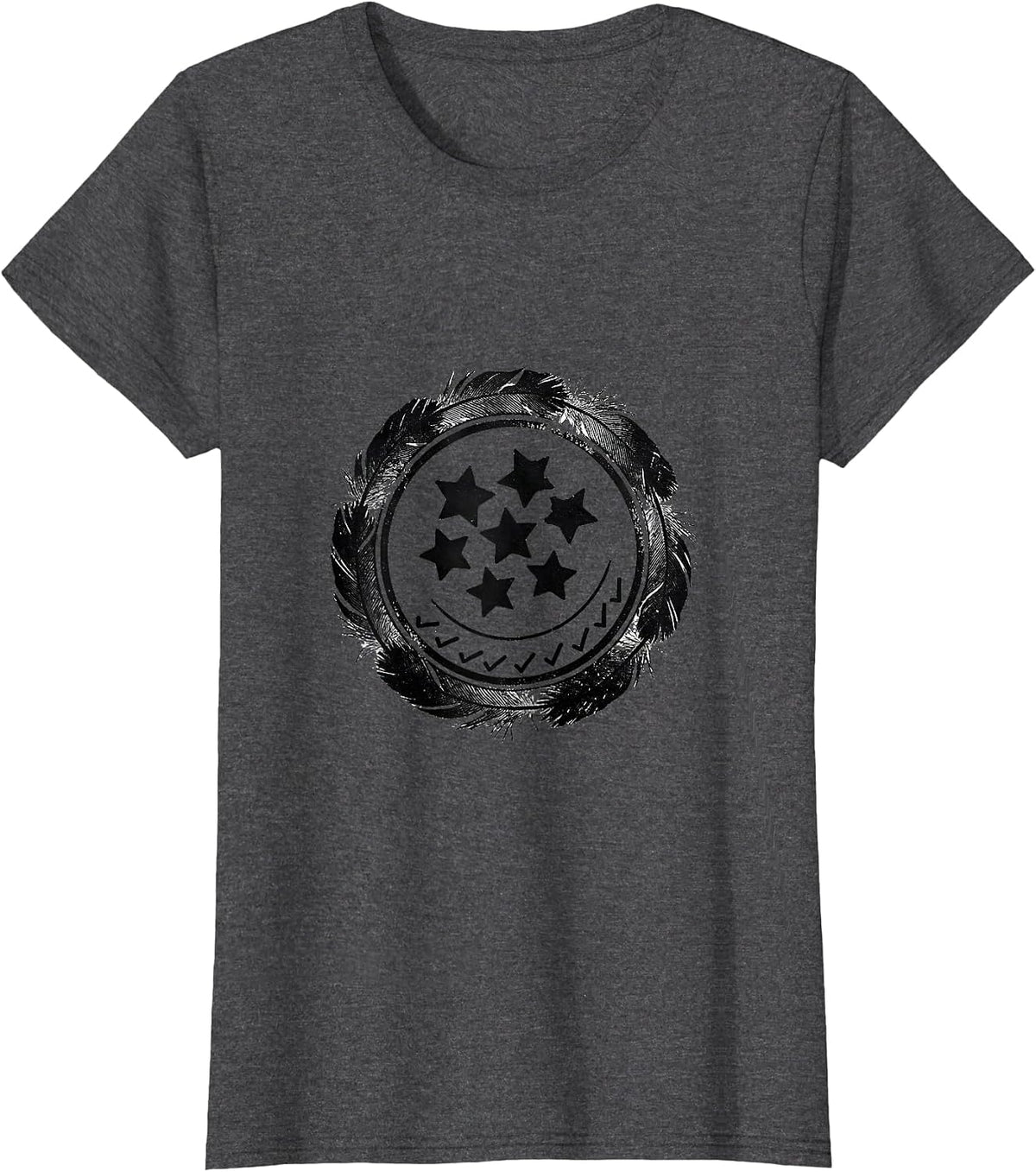 Women's Stamp Badge ABA RBT Therapist Occupational Pride T-Shirt - Dark Heather Grey