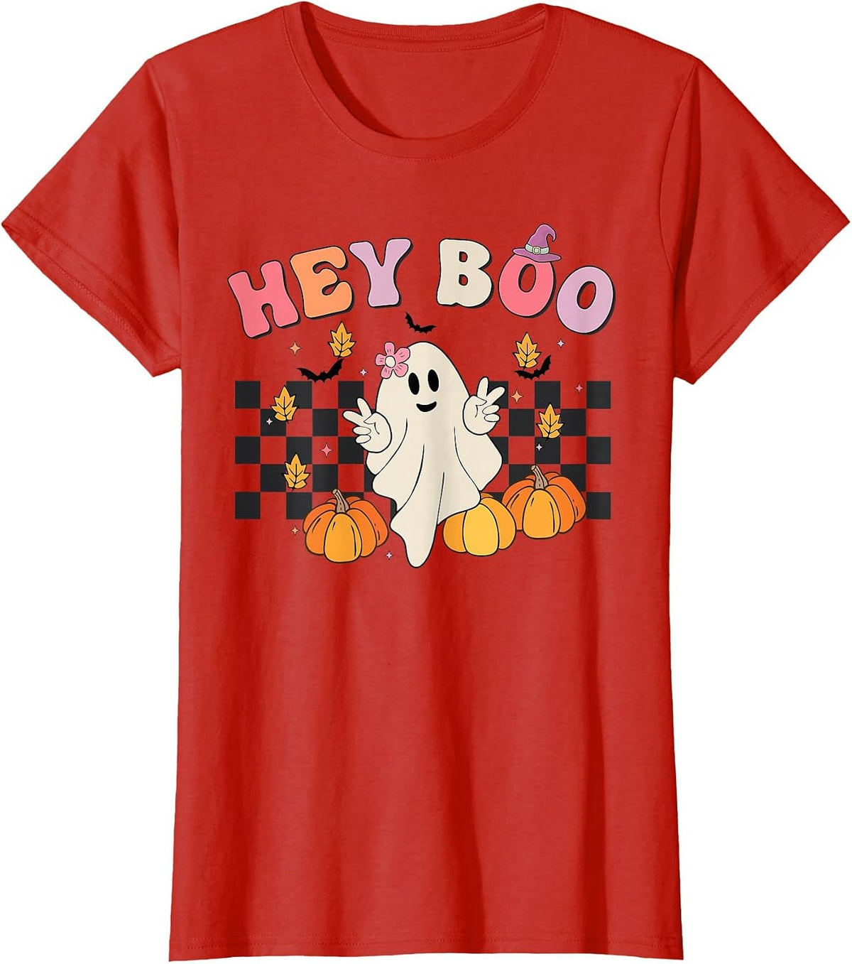 Fall Pumpkin T-Shirt - Red