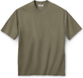 Duluth Trading Co Men's Longtail T Standard Fit Short Sleeve T-Shirt - Vintage Olive