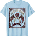 Men's Saddle Up Lets Go Western Cowboy Design T-Shirt - Baby Blue