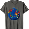 Every Country One Complete Set World Flags Geography Lover T-Shirt - Asphalt Grey